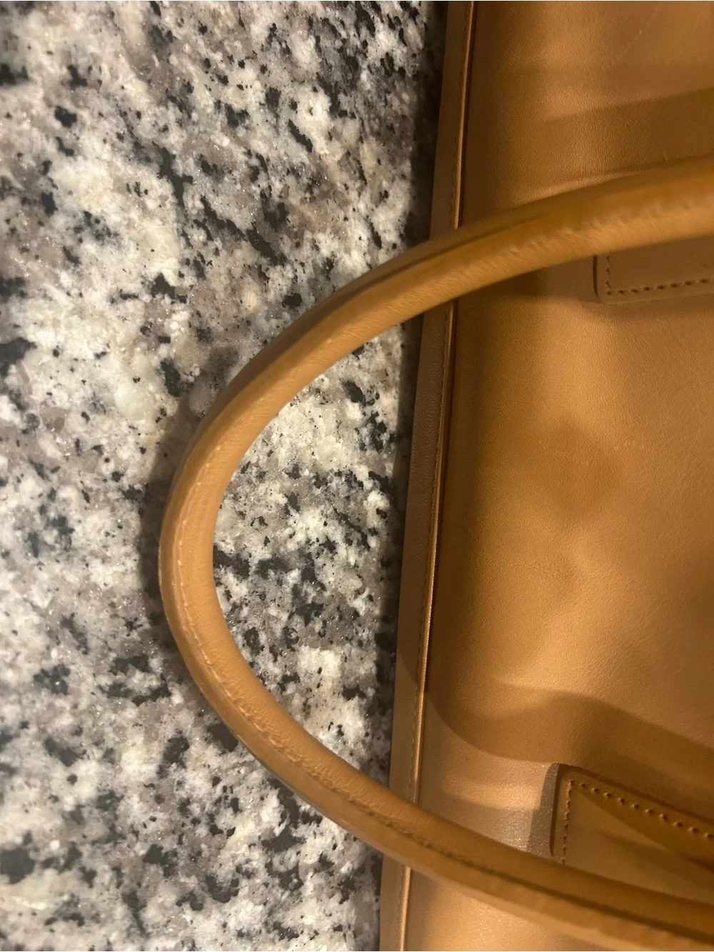Coach Leather Satchel in Mustard Tan